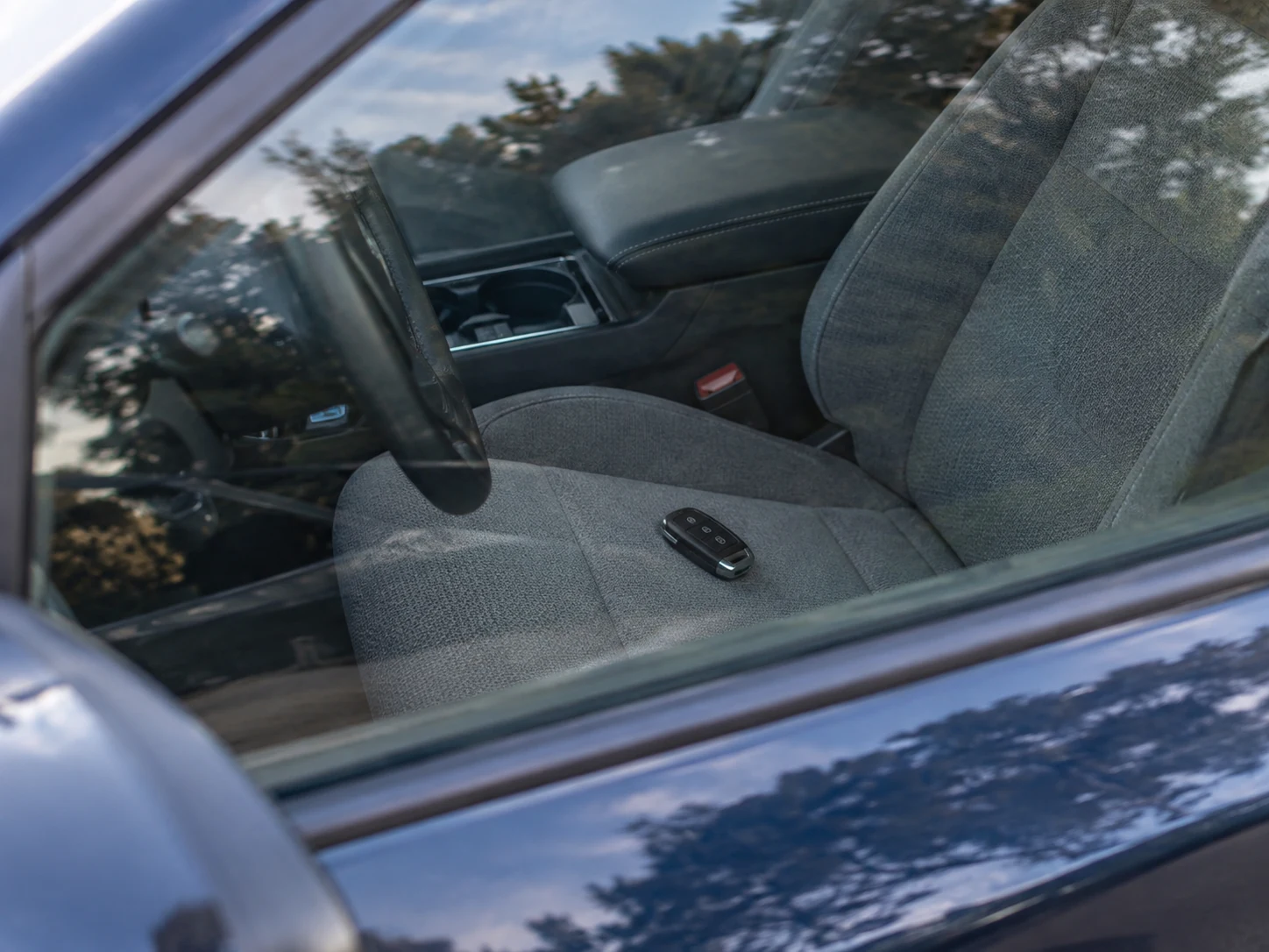 Carro com Chave Esquecida em Campo Grande‑MS